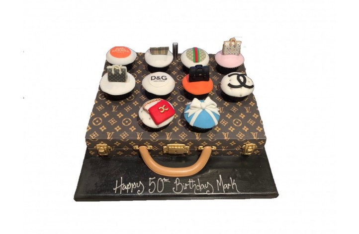 LV Suitcase & Cupcakes